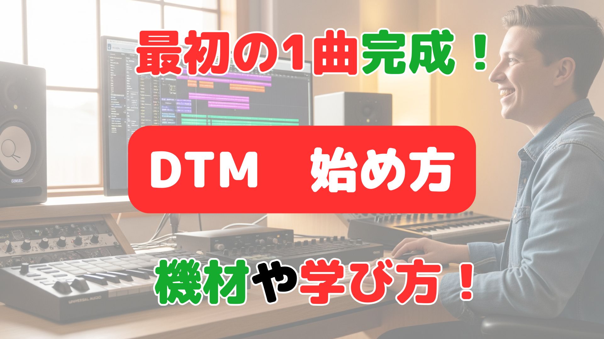 DTM】プロの音に！ミキシング＆マスタリングサービス（¥5,000/曲